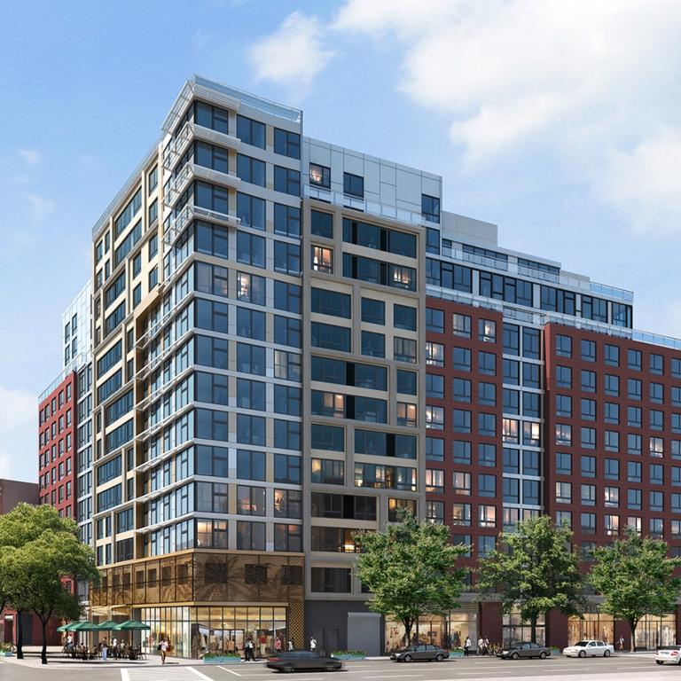 Rendering of Caton Flats, Flatbush