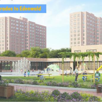 rendering of NYCHA's Edenwald Houses 