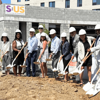 Group photo with Shovels at the Groundbreaking of Starhill Phase II